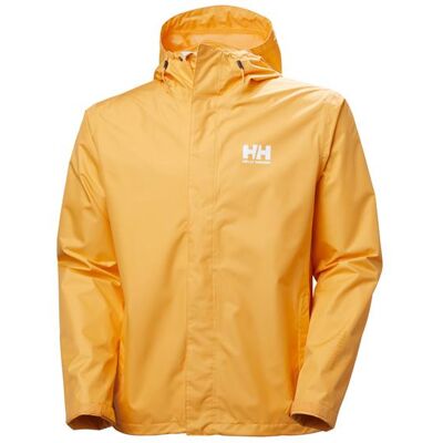 Helly Hansen Mens Seven J Jacket, Orange Sorbet M Helly Hansen Mens Seven J Jacket, Orange Sorbet M