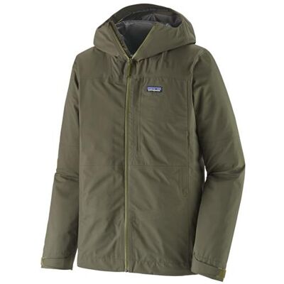 Patagonia Mens Boulder Fork Rain Jacket, Basin Green S Patagonia Mens Boulder Fork Rain Jacket, Basin Green S