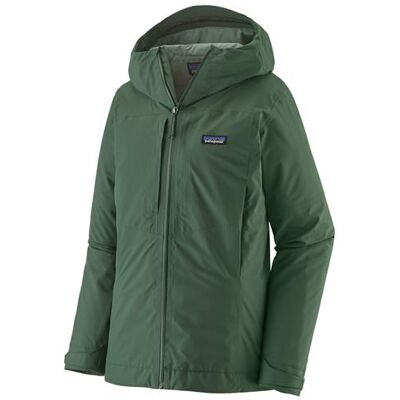 Patagonia Womens Insulated Boulder Fork Rain Jacket, Canopy Green L Patagonia Womens Insulated Boulder Fork Rain Jacket, Canopy Green L