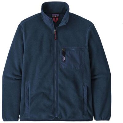Patagonia Mens Synchilla Fleece Jacket, New Navy M Patagonia Mens Synchilla Fleece Jacket, New Navy M