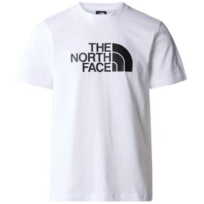 The North Face Mens S/S Easy Tee, White M The North Face Mens S/S Easy Tee, White M