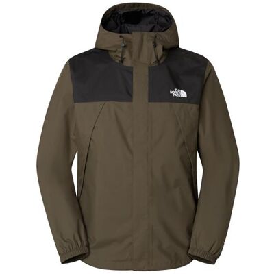 The North Face Mens Antora Jacket, New Taupe Green / Black XXL The North Face Mens Antora Jacket, New Taupe Green / Black XXL