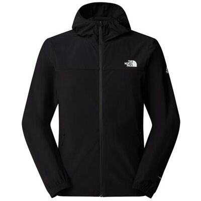 The North Face Mens MA Hooded Wind Jacket, Black L The North Face Mens MA Hooded Wind Jacket, Black L