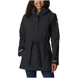 Columbia Sportswear Columbia Here and There Trench II Jacket Womens, Black XXL