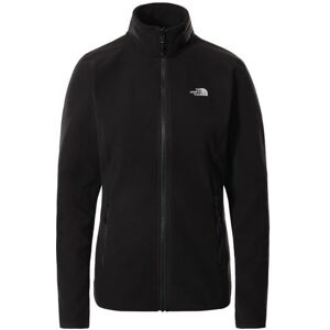 The North Face Womens 100 Glacier FZ, Black L