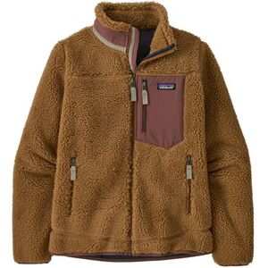 Patagonia Womens Retro-X Jacket, Nest Brown / Dulse Mauve XXL Patagonia Womens Retro-X Jacket, Nest Brown / Dulse Mauve XXL