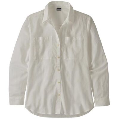 Patagonia Womens LW A/C Buttondown, White XL Patagonia Womens LW A/C Buttondown, White XL