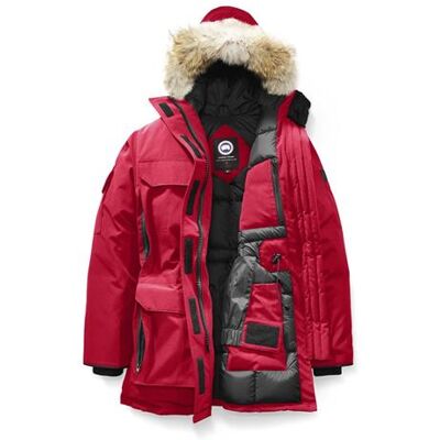 Canada Goose Ladies Expedition Parka RF, Red Canada Goose Ladies Expedition Parka RF, Red