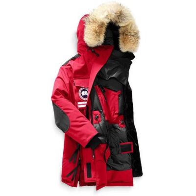 Canada Goose Ladies Snow Mantra Parka, Red Canada Goose Ladies Snow Mantra Parka, Red