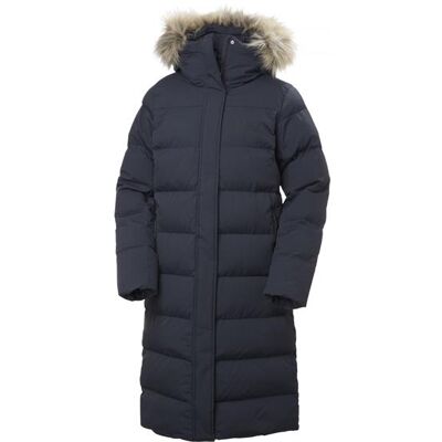 Helly Hansen Womens Aria Long Parka, Navy M Helly Hansen Womens Aria Long Parka, Navy M