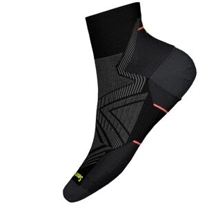 Smartwool Womens Run Zero Cushion Ankle Socks, Black S