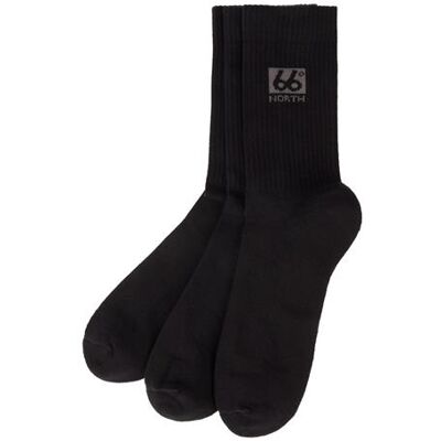 66°North 3-Pack Socks, Black XS 66°North 3-Pack Socks, Black XS