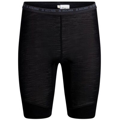 Aclima LightWool Shorts Long Womens, Jet Black XL Aclima LightWool Shorts Long Womens, Jet Black XL