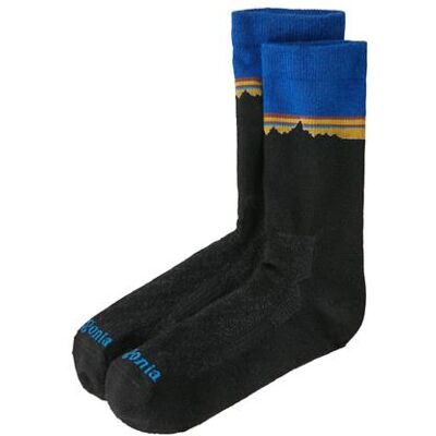 Patagonia Merino Wool Blend Crew Socks, Classic / Viking Blue Patagonia Merino Wool Blend Crew Socks, Classic / Viking Blue
