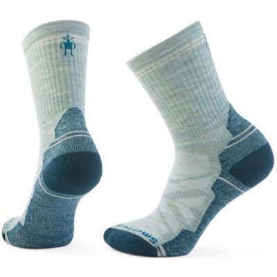 Smartwool Womens Hike Light Cushion Crew Socks, Frosty Green Smartwool Womens Hike Light Cushion Crew Socks, Frosty Green