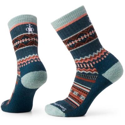 Smartwool Everyday Snowed In Sweater Crew Socks, Twilight Blue M Smartwool Everyday Snowed In Sweater Crew Socks, Twilight Blue M