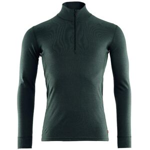 Aclima WarmWool Mock Neck w. Zip Mens, Green Gables M