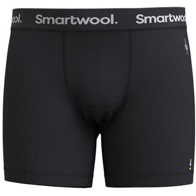 Smartwool Mens Everyday Merino Boxer Brief, Black Smartwool Mens Everyday Merino Boxer Brief, Black