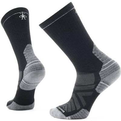 Smartwool Hike Targeted Cushion Crew Socks, Black Smartwool Hike Targeted Cushion Crew Socks, Black