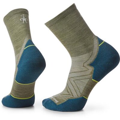 Smartwool Run Targeted Cushion Crew Sock, Winter Moss M Smartwool Run Targeted Cushion Crew Sock, Winter Moss M