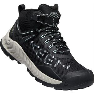 Keen Womens NXIS EVO Mid WP, Black / Blue Glass 42