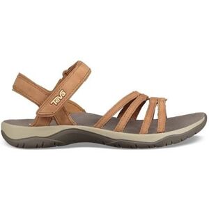 Teva Elzada Sandal Leather Dame, Pecan 41