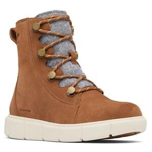 Columbia Sportswear Sorel Explorer III Joan WP Womens, Velvet Tan / Chalk 40 Columbia Sportswear Sorel Explorer III Joan WP Womens, Velvet Tan / Chalk 40