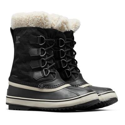 Sorel Winter Carnival Boot WP Womens, Black / Stone 40 Sorel Winter Carnival Boot WP Womens, Black / Stone 40