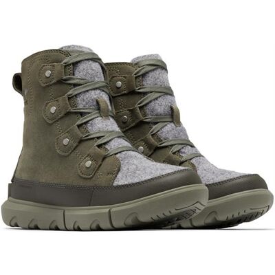 Sorel Explorer Next Joan WP Womens, Stone Green / Alpine Tundra 37 Sorel Explorer Next Joan WP Womens, Stone Green / Alpine Tundra 37