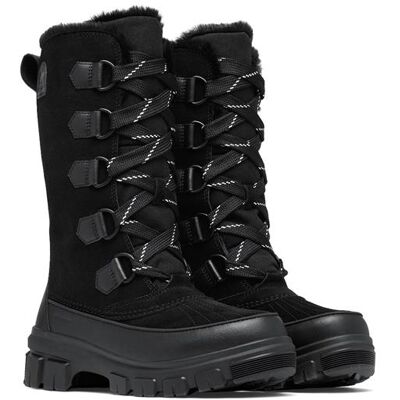 Sorel Torino V Tall WP Womens, Black / Natural 38 Sorel Torino V Tall WP Womens, Black / Natural 38