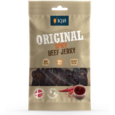 Kjø Original Spicy Beef Jerky, 25g L Kjø Original Spicy Beef Jerky, 25g L