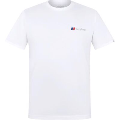 Berghaus Mens Class Logo Tee, White / White XXL Berghaus Mens Class Logo Tee, White / White XXL