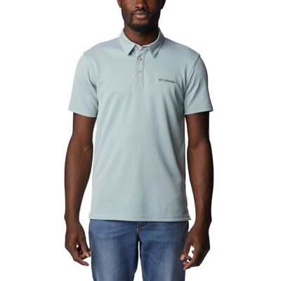 Columbia Sportswear Columbia Nelson Point Polo Mens, Niagara XXL Columbia Sportswear Columbia Nelson Point Polo Mens, Niagara XXL