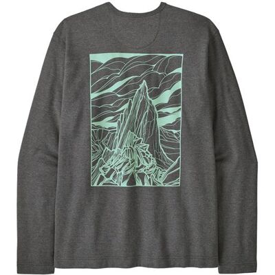 Patagonia Mens LW Cloud Crag Wildrise Crew, Ink Black XL Patagonia Mens LW Cloud Crag Wildrise Crew, Ink Black XL
