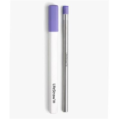Lifestraw Sip Stainless Steel Filter Straw, Thisle Purple Lifestraw Sip Stainless Steel Filter Straw, Thisle Purple