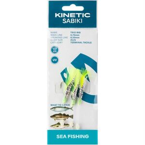 Kinetic Sabiki Trio Rig 40 gram