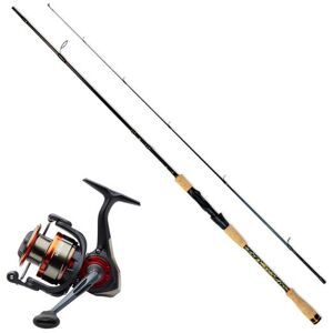 Fiskesæt - Daiwa Samurai og Savage Gear SG2 med fletline