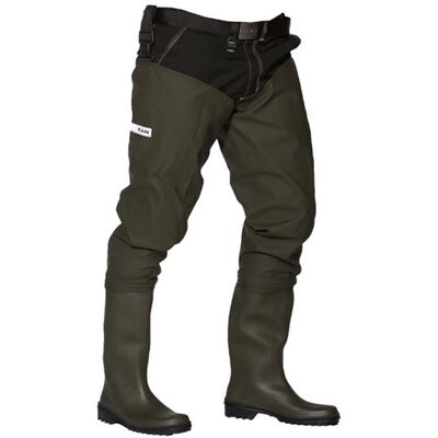 Ocean Original Thigh Waders, Dark Olive Str. 8 Ocean Original Thigh Waders, Dark Olive Str. 8