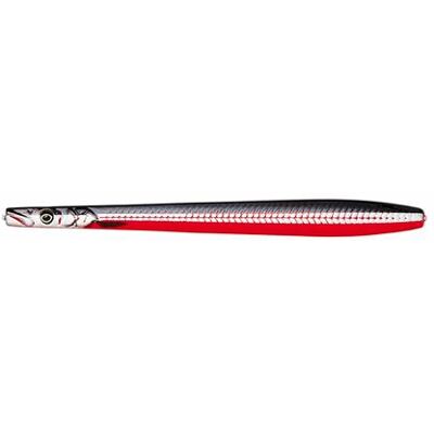 Savage Gear LT Sandeel Nail BlackRed 16g - Fiskedummy Savage Gear LT Sandeel Nail BlackRed 16g - Fiskedummy