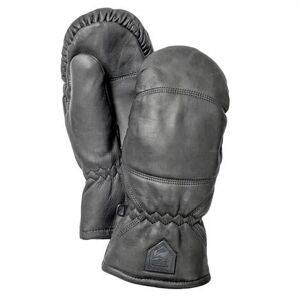 Hestra Leather Box - Mitt, Black Str. 6