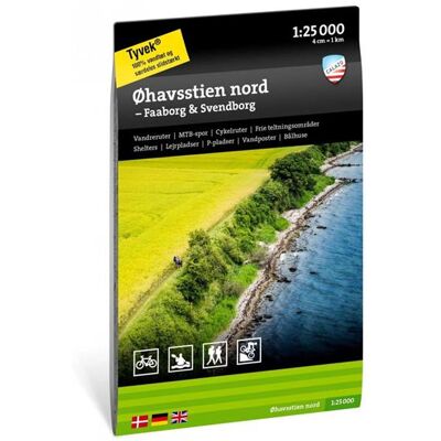 Calazo Øhavsstien Nord - Faaborg & Svendborg 1:25000 Calazo Øhavsstien Nord - Faaborg & Svendborg 1:25000