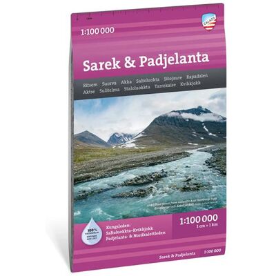 Calazo Sarek & Padjelanta 1:100000 40 Calazo Sarek & Padjelanta 1:100000 40
