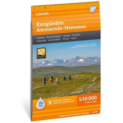 Calazo Kungsleden: Ammarnäs-Hemavan 1:50000 35 Calazo Kungsleden: Ammarnäs-Hemavan 1:50000 35