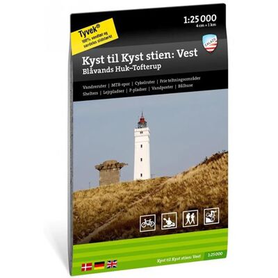 Calazo Kyst til Kyst Vest - Blåvands Huk-Tofterup 1:25000 Calazo Kyst til Kyst Vest - Blåvands Huk-Tofterup 1:25000