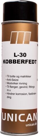 Spray Kobberfedt 500ml Unican Spray Kobberfedt 500ml Unican