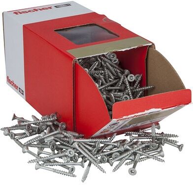 SPÅNSKRUE 4,0X35 200STK. FISCHER UDENDØRS SPÅNSKRUE 4,0X35 200STK. FISCHER UDENDØRS