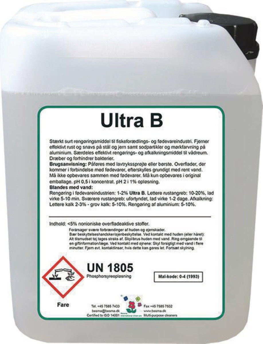 20L Ultralydsvæske Ultra B  Besma 20L Ultralydsvæske Ultra B  Besma