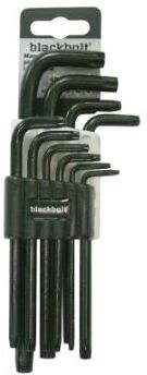 Blackbolt Torxnøgler sort TX 8-50mm Blackbolt Torxnøgler sort TX 8-50mm