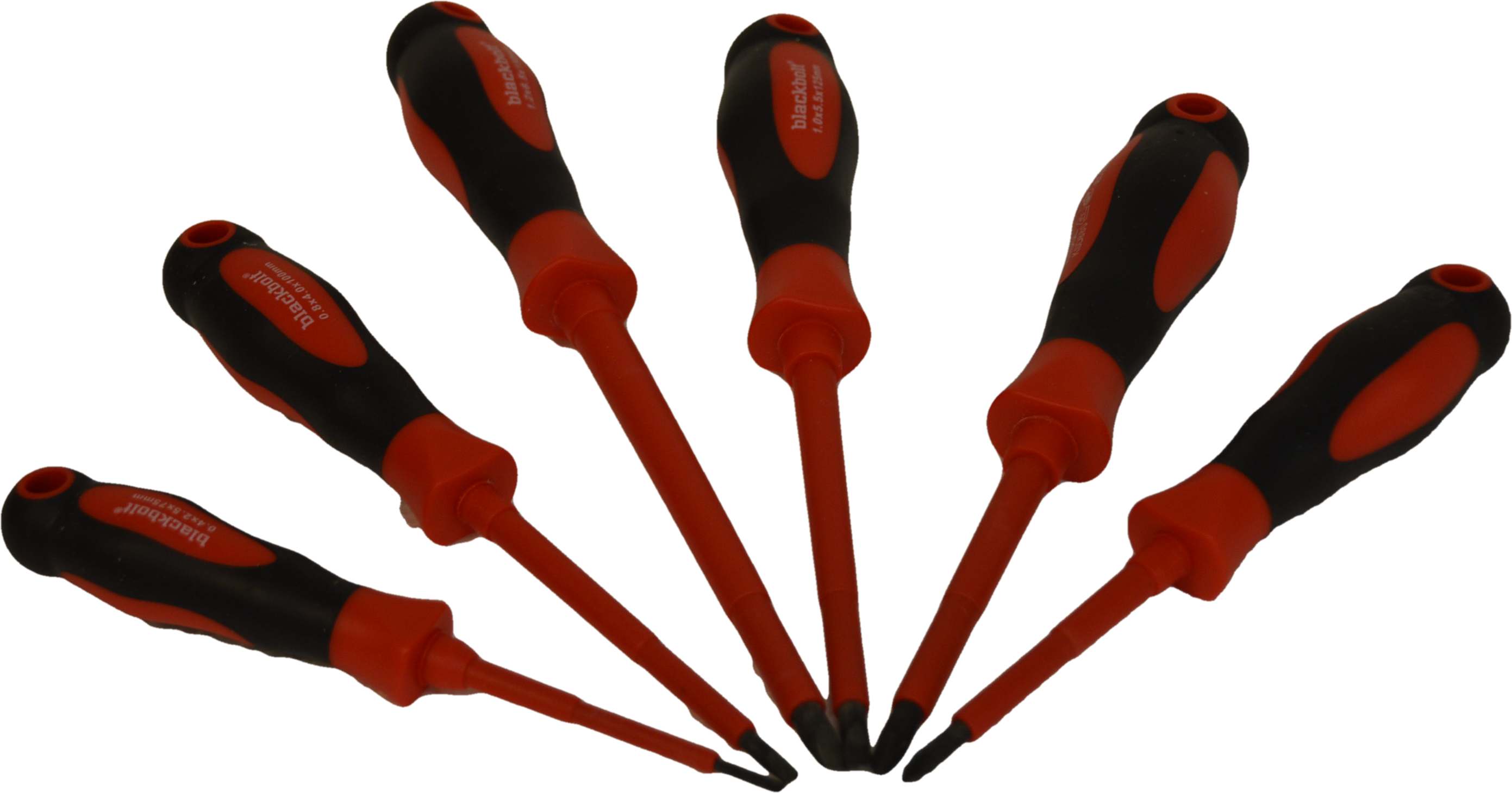 Skruetrækkersæt 6dele 1000V Blackbolt Skruetrækkersæt 6dele 1000V Blackbolt