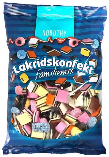 Lakridskonfekt 400 gr Nordthy Lakridskonfekt 400 gr Nordthy
